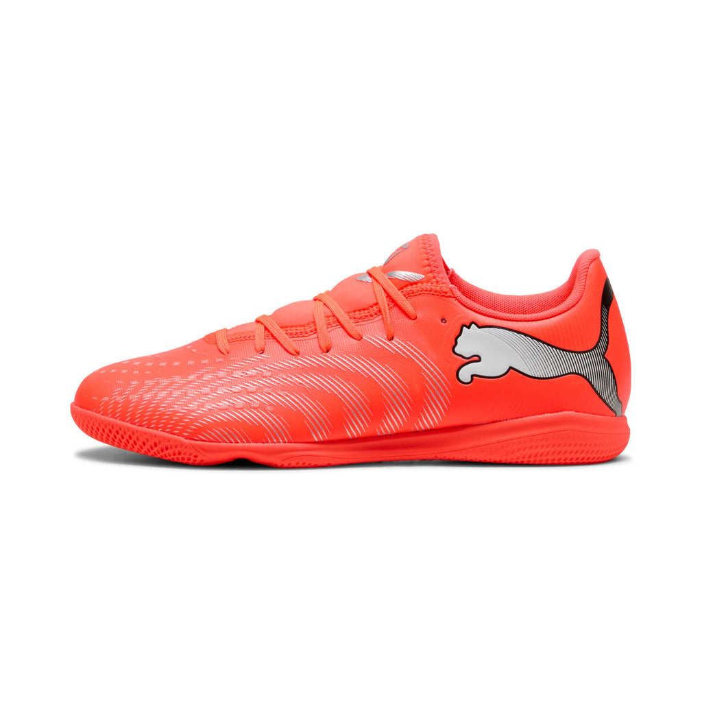 PUMA Future 9 Play IN Indoor Mens Soccer Shoes Red Black White