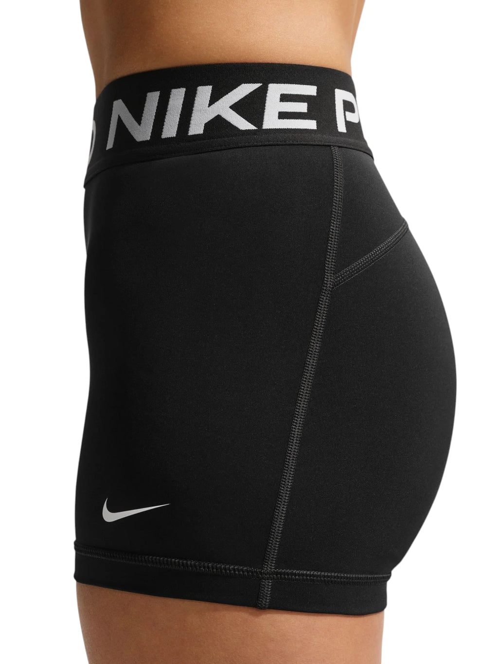 Nike Womens Nike Pro Mid Rise 3 Biker Shorts