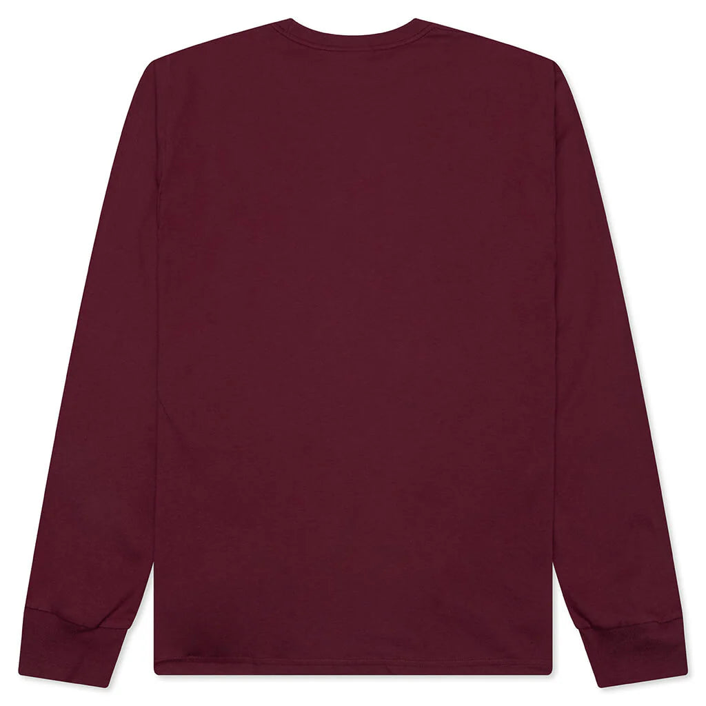 Mirror L S Tee Wine
