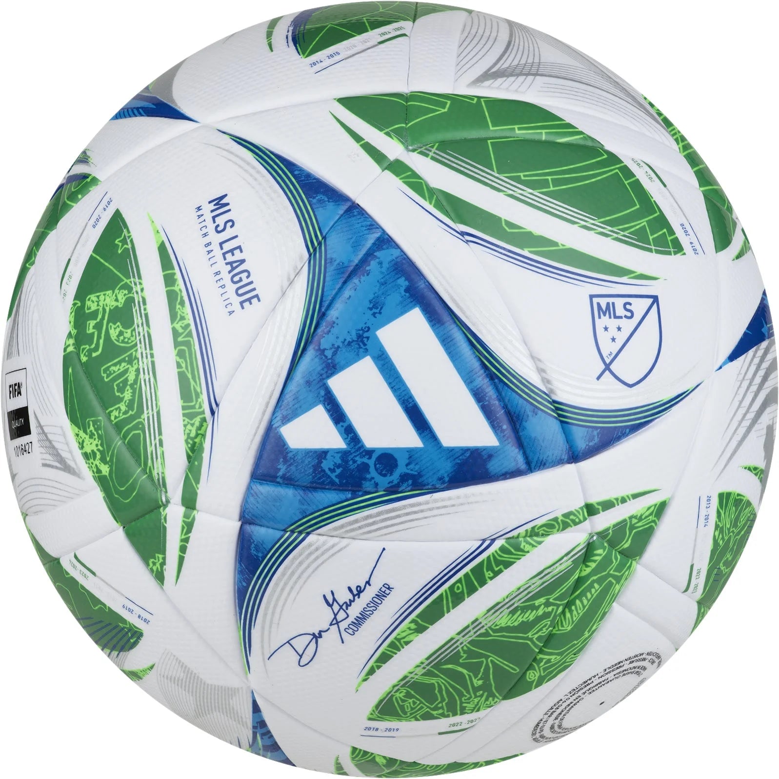 adidas MLS League NFHS Ball White