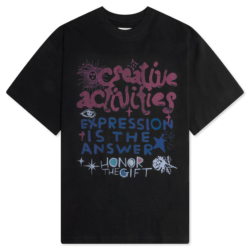 Creative Activities Tee Black