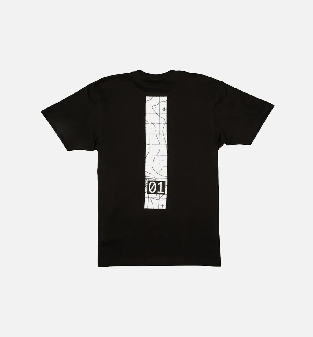 Nice Kicks 2018 Spring Map Collection Mens T Shirt Black Black