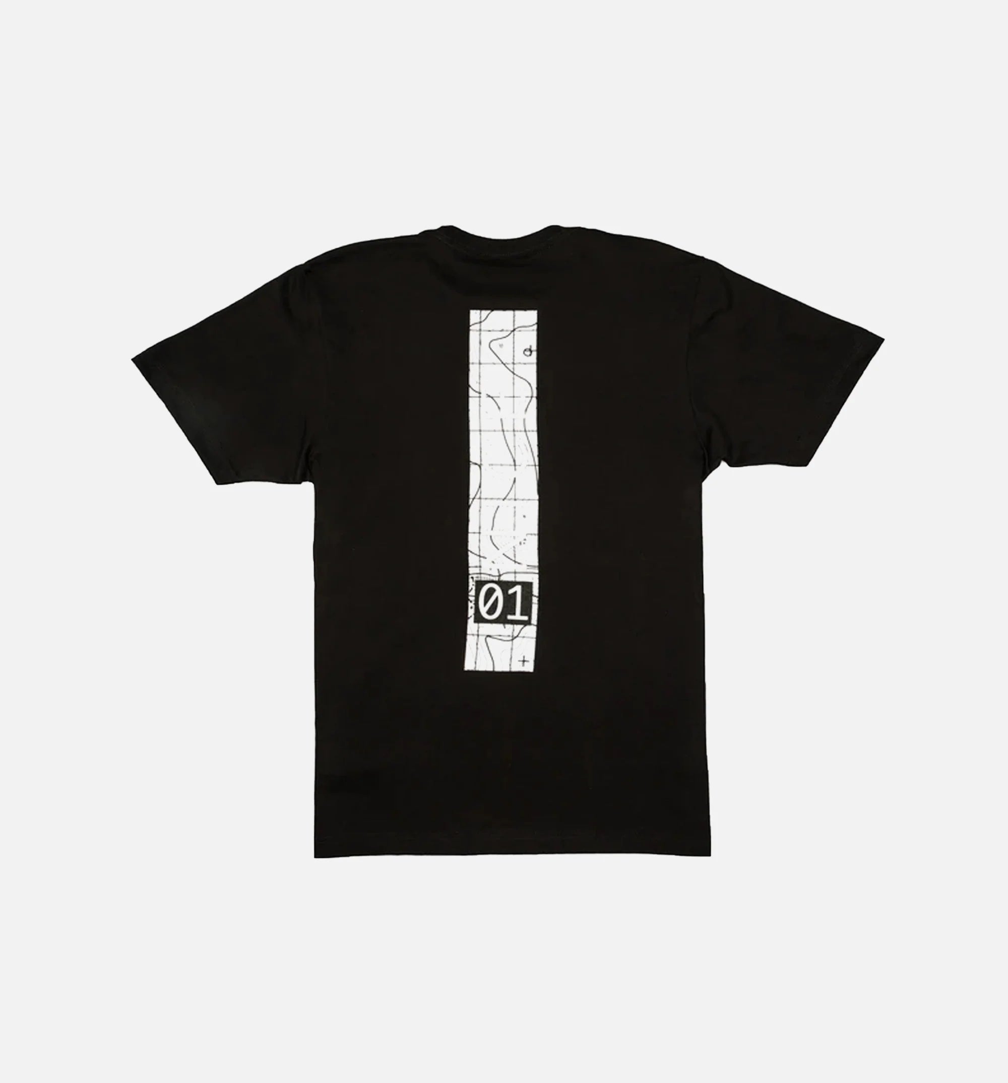 Nice Kicks 2018 Spring Map Collection Mens T Shirt Black Black