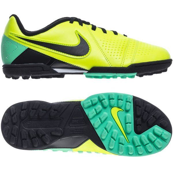 Nike Jr CTR360 Libretto III TF Turf Youth Soccer Cleats Volt Black Green