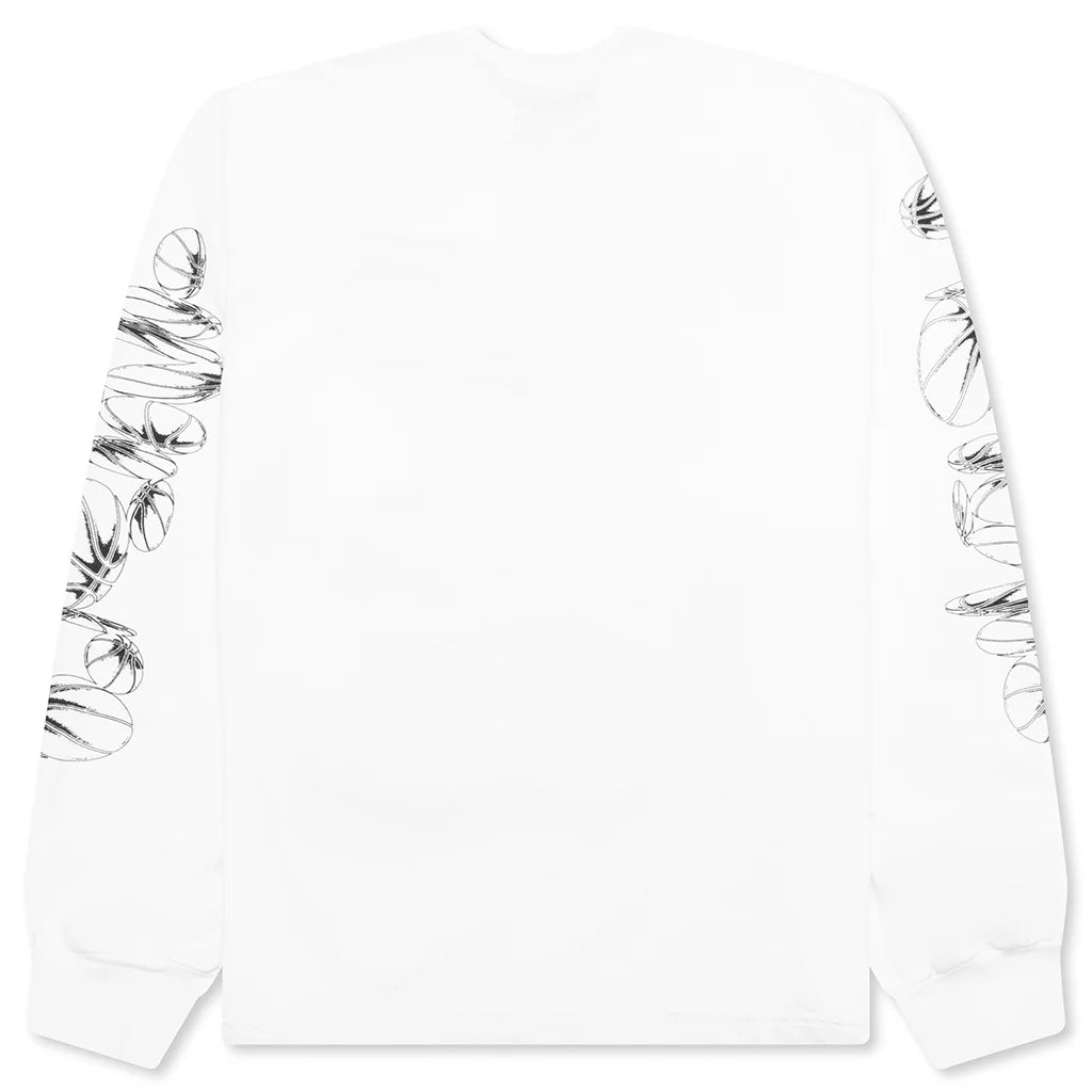 1992 L S T Shirt White
