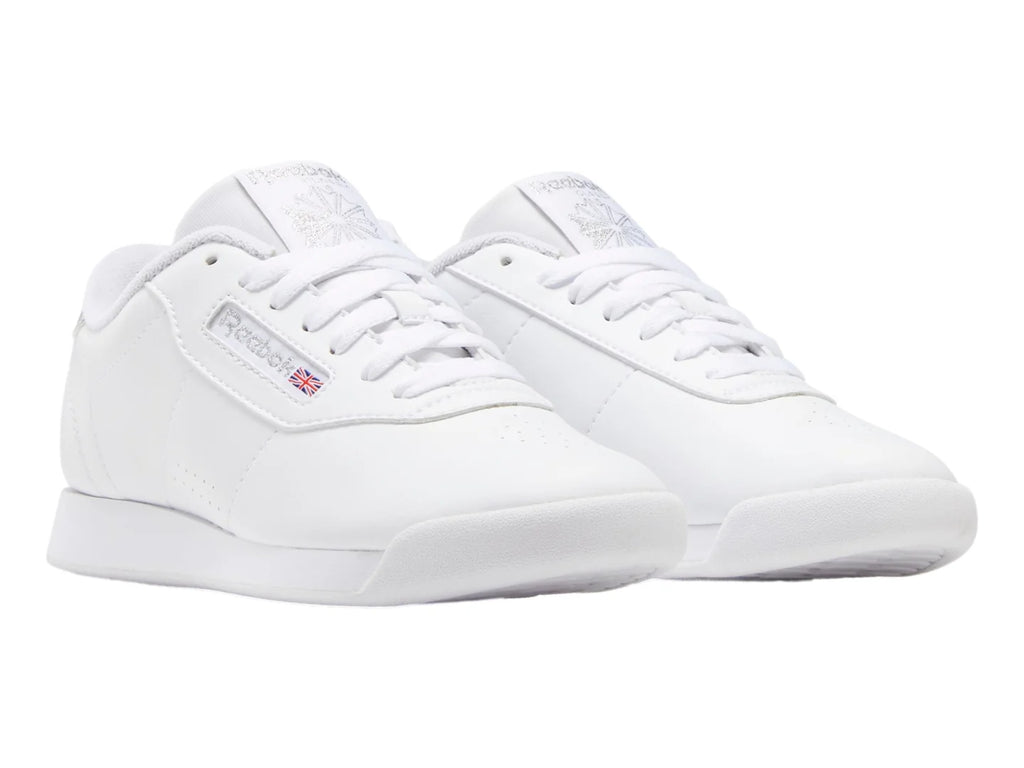 Tenis Reebok Princess Blanco y Plateado para Mujer