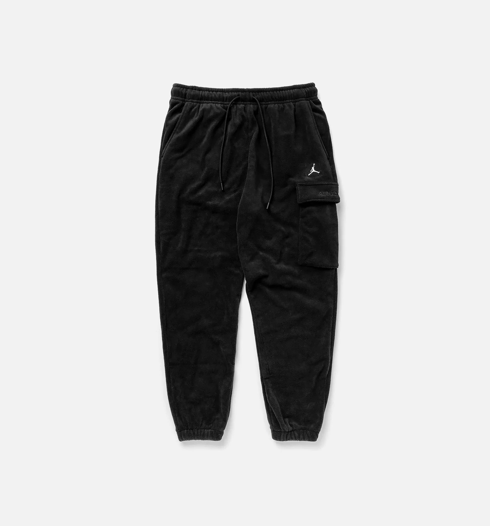 Essential Winter Fleece Jogger Mens Pants Black