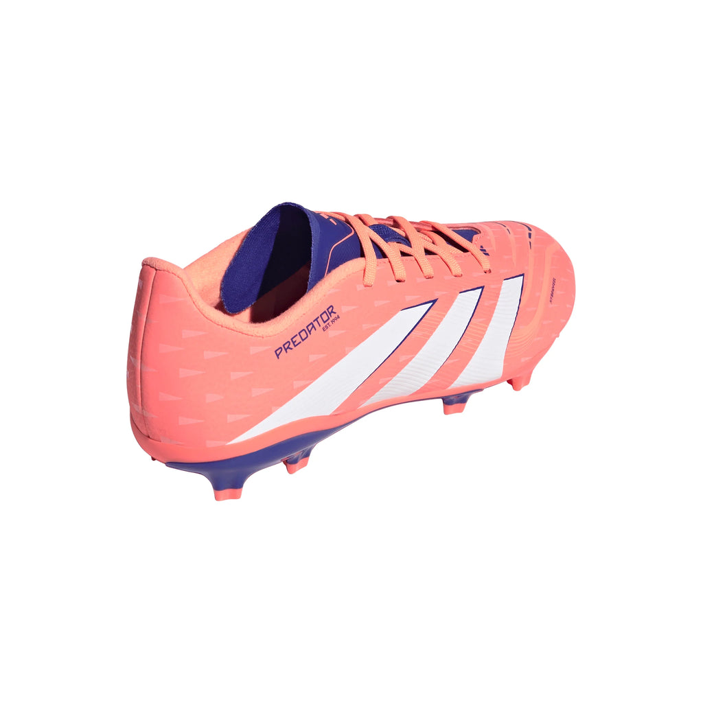 adidas Predator League FG MG Youth Soccer Cleats Orange White