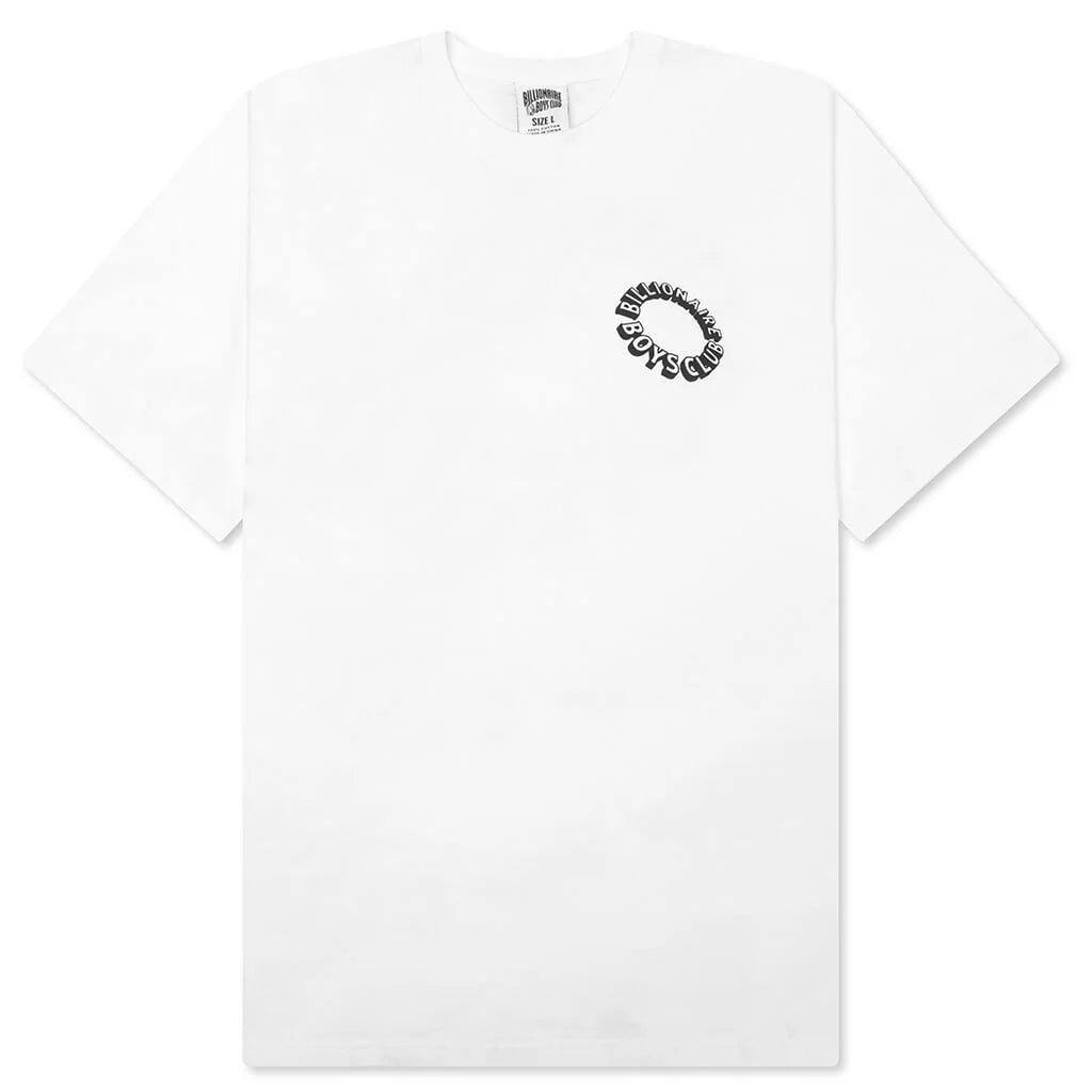 BB Rotate S S Tee Bleach White