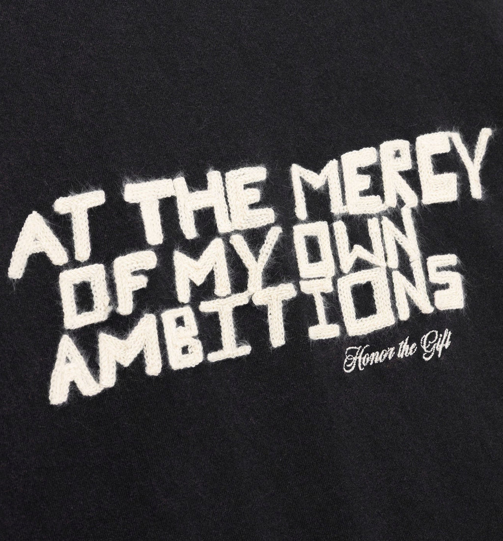 Ambitions Mens Short Sleeve Shirt Black White