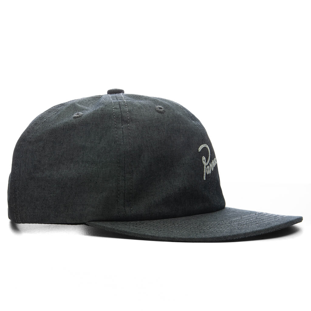 Signature 6 Panel Hat Black