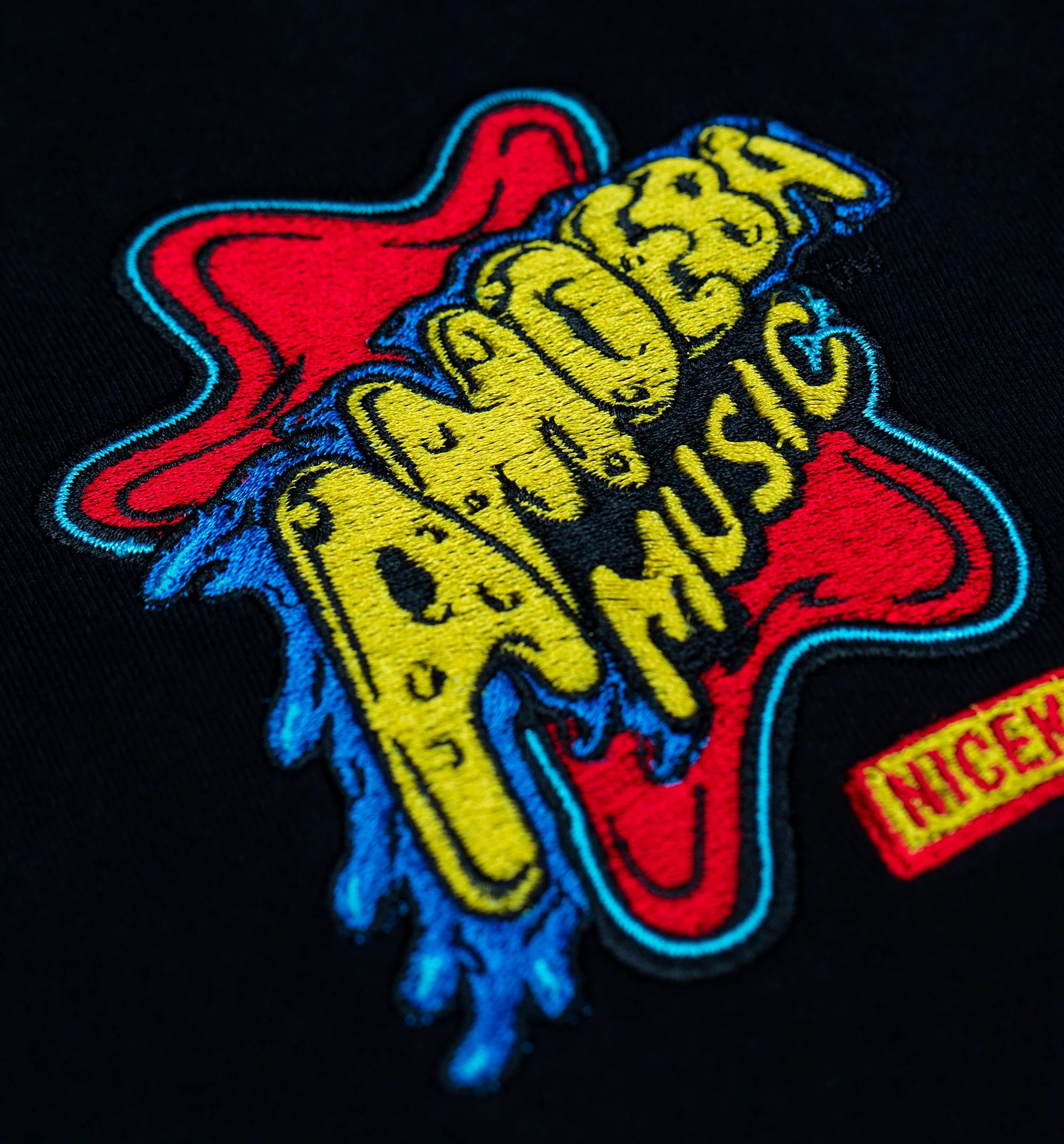 Nice Kicks X Amoeba Logo Short Sleeve Shirt Black
