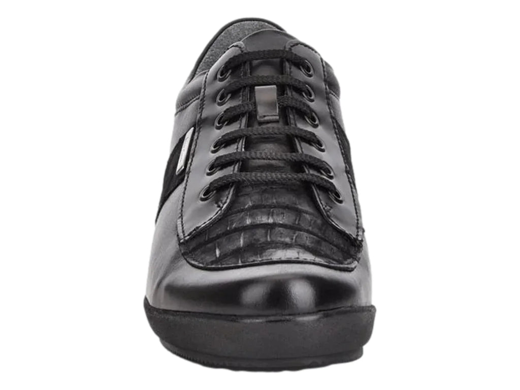 Zapatos Cuadra Negro Piel Niloticus Hombre