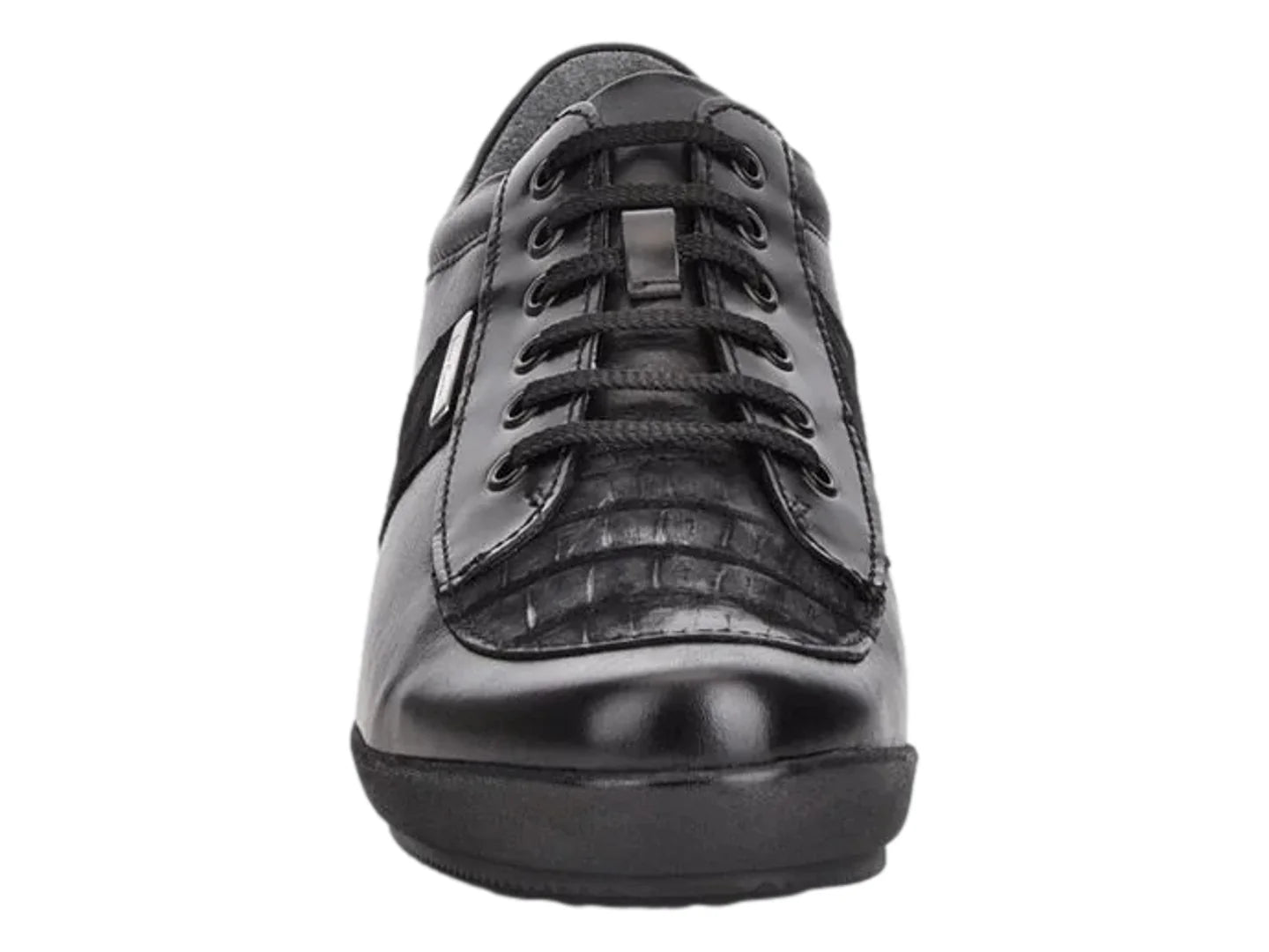 Zapatos Cuadra Negro Piel Niloticus Hombre