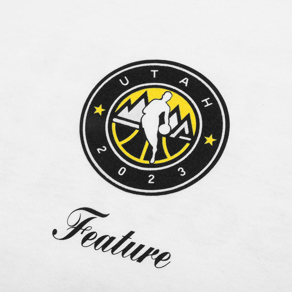 NBA Salt Lake City Tee White