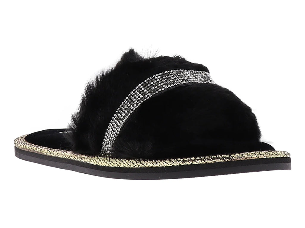 Sandalias Guess Slippy Negro para Mujer