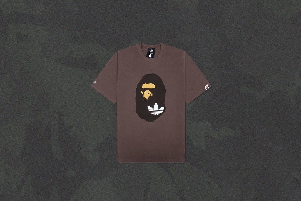 Adidas x BAPE S S Tee Earth Strata