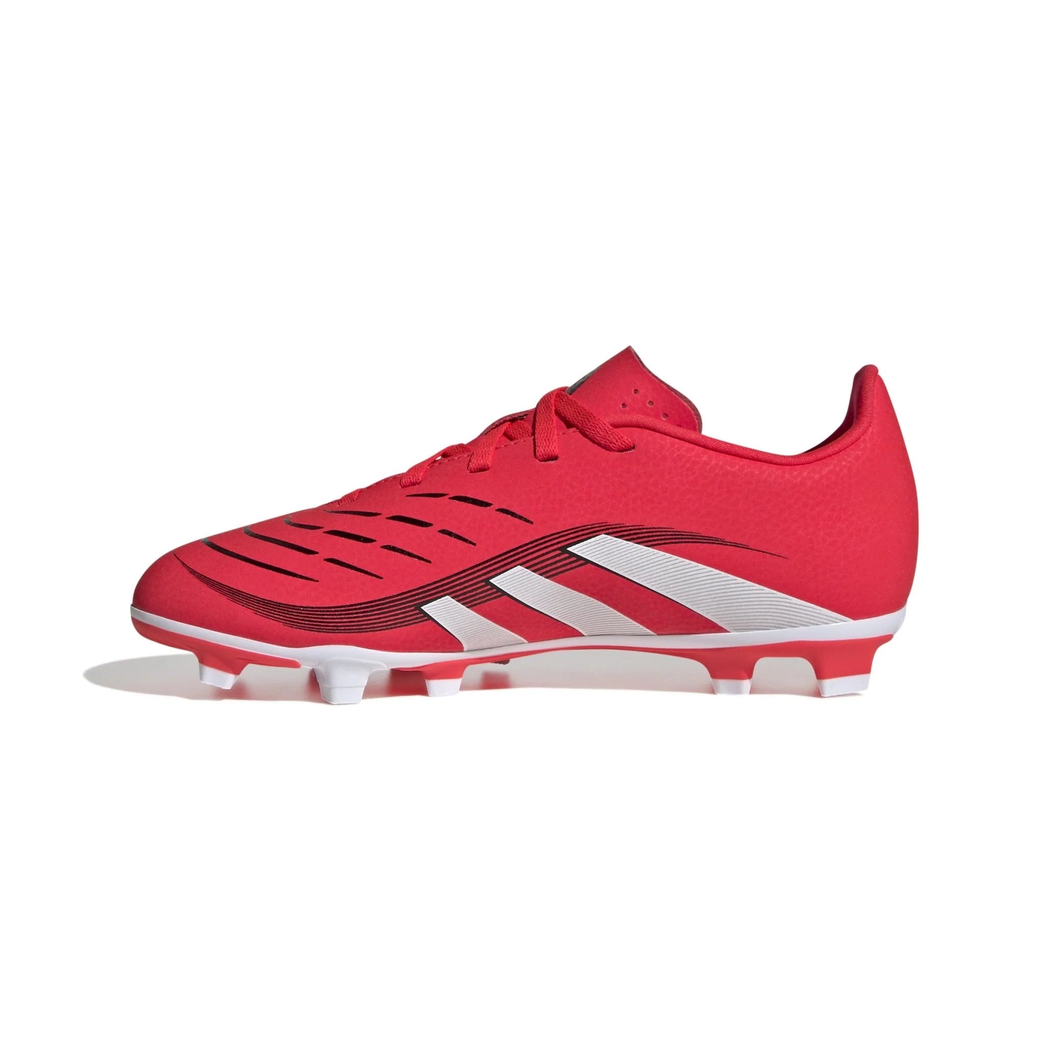 adidas Predator Club Firm Multi Ground Boots Junior Red White