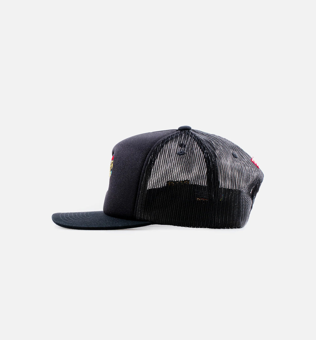 Nice Kicks X Amoeba Trucker Mens Hat Black