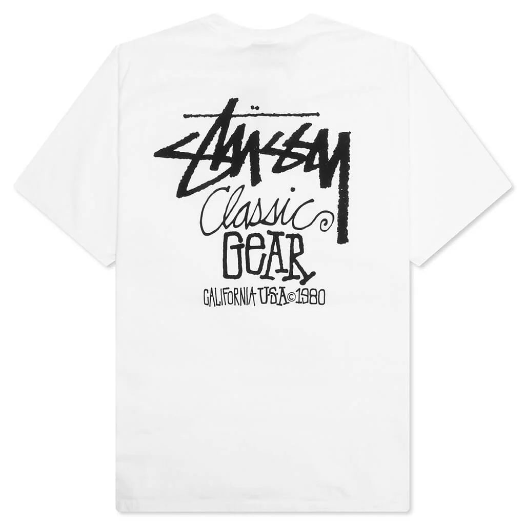 Classic Gear Pigmented Dyed Tee Natural