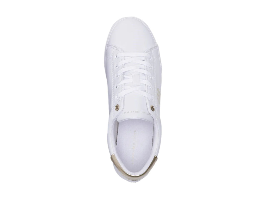 Tenis Tommy Hilfiger Gold Crest Blanco para Mujer