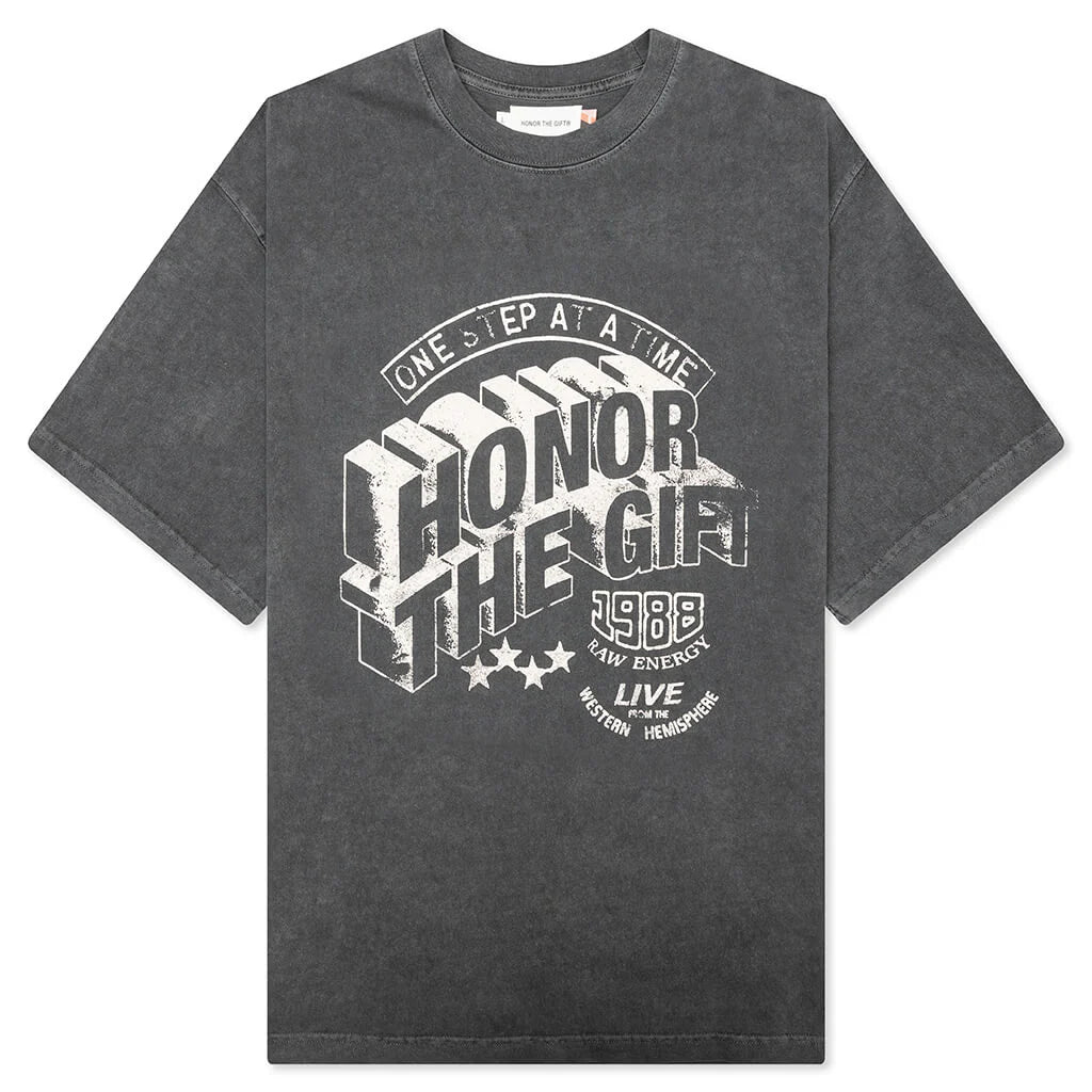Raw Energy T Shirt Black