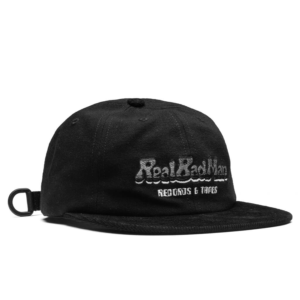 Records Tapes Cap Black