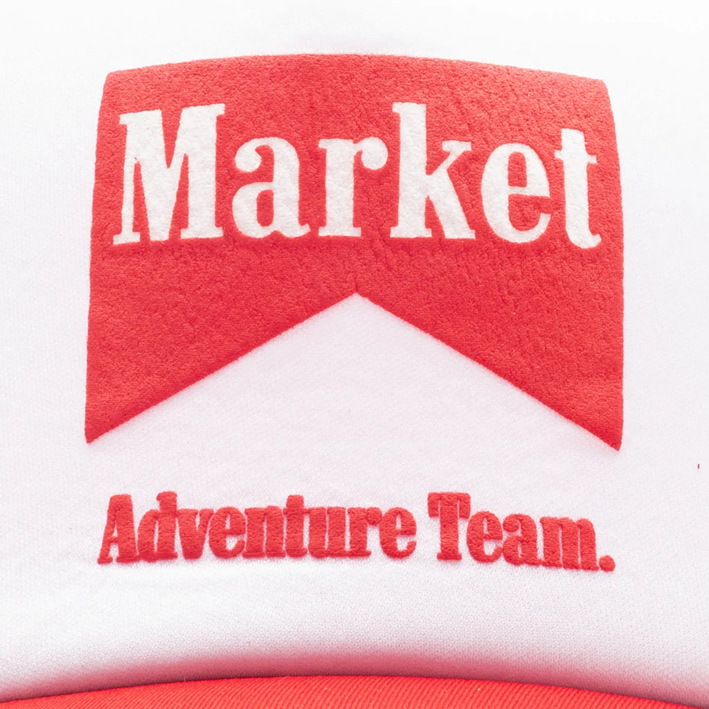 Adventure Team Trucker Hat Red