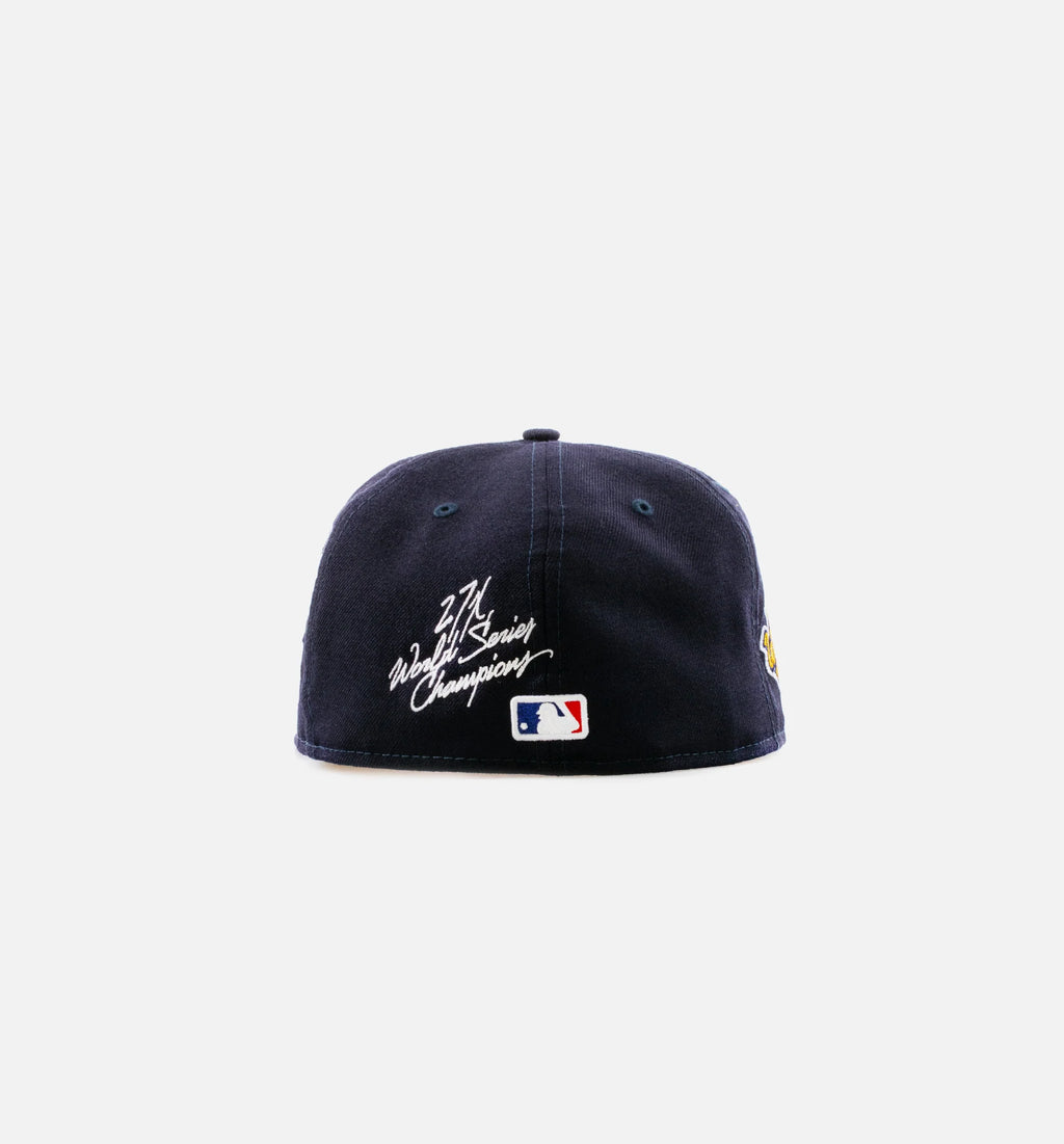 New York Yankees World Series 59Fifty Mens Hat Black