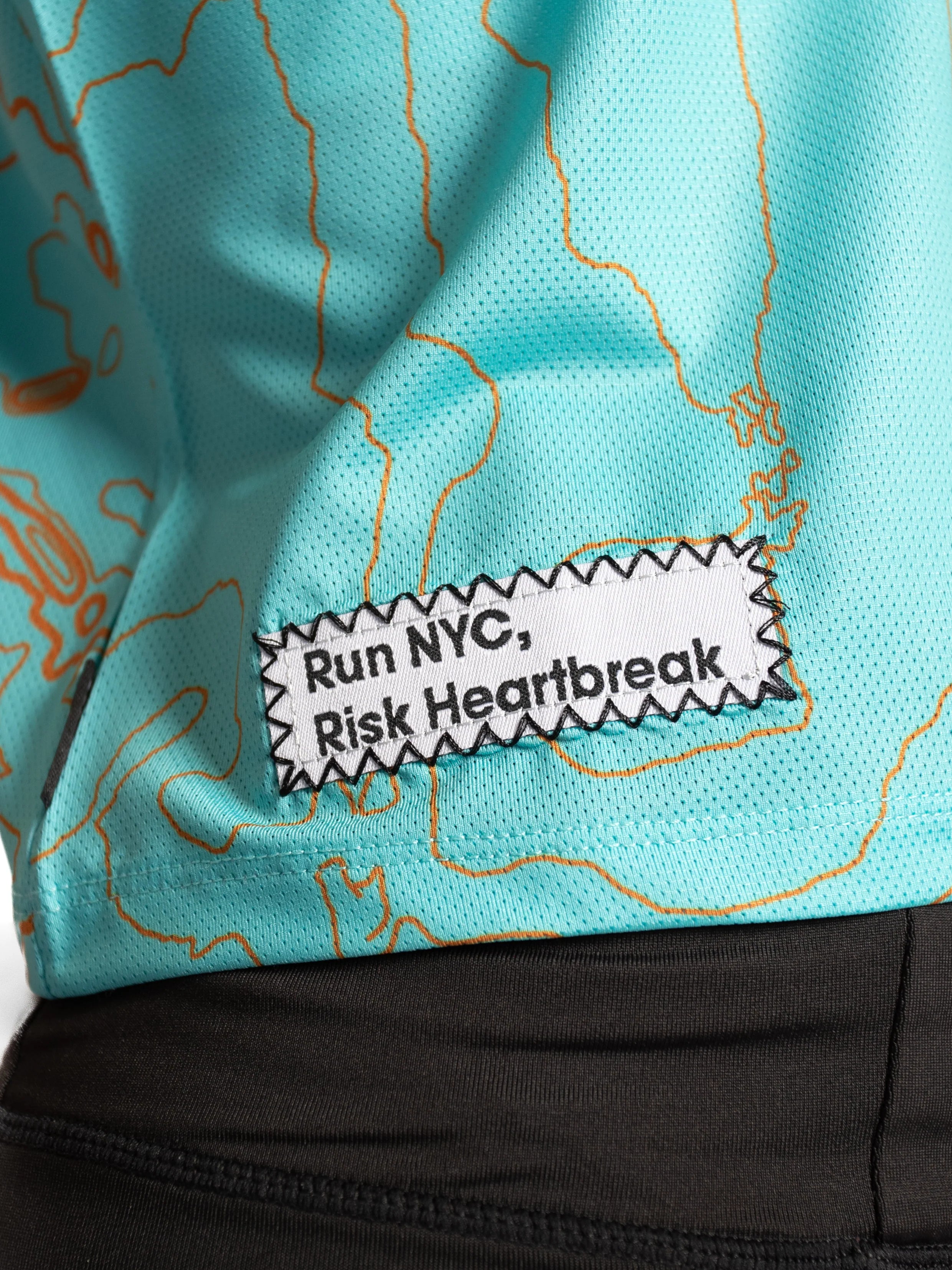 Heartbreak Womens New York Crop Singlet