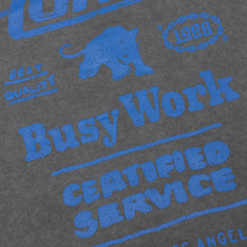 Busy Work T Shirt Black