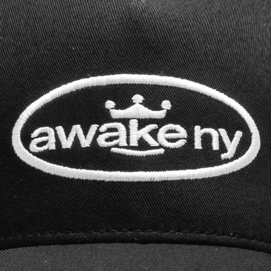 King Logo Trucker Hat Black