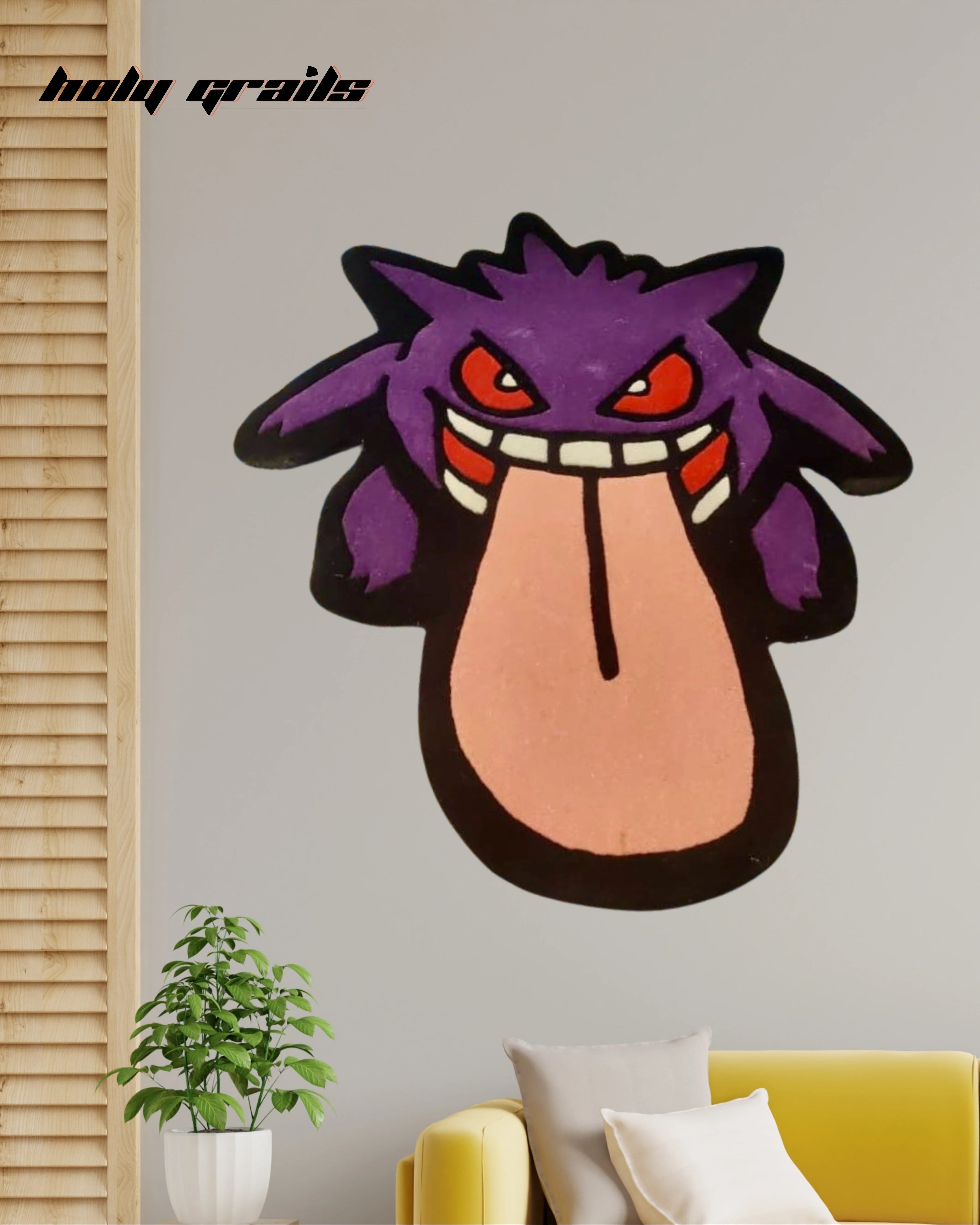 Ghastly Grin Hand Tufted Rug