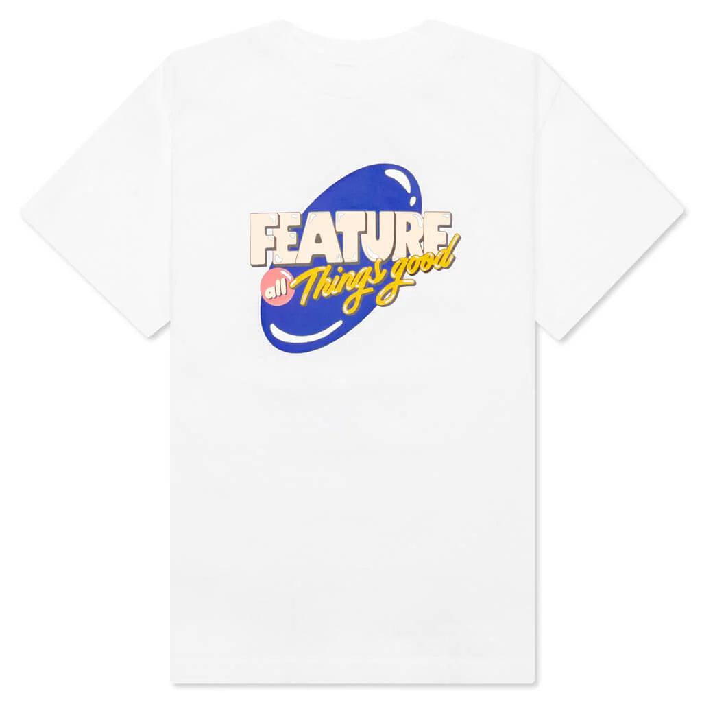 Kids Bubble Play Tee White