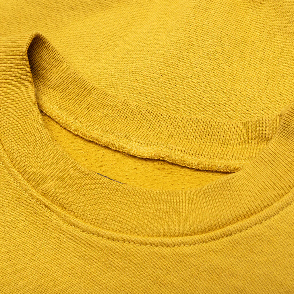 Kids Bubble Play Crewneck Dijon