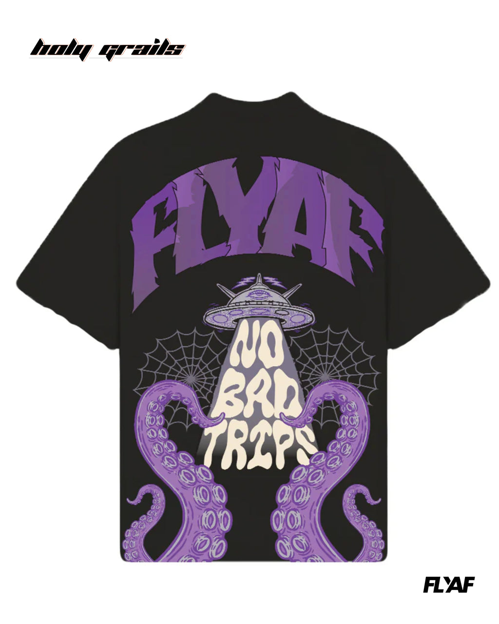 No Bad Trips Oversize Tee HG x FLYAF