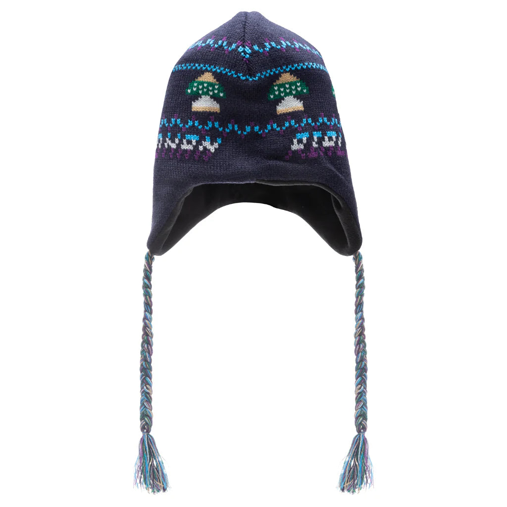 Knitted Shroomer Beanie Navy