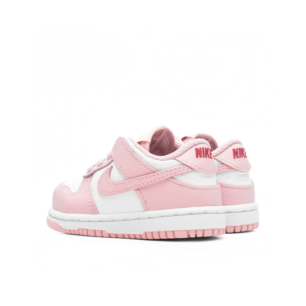 Dunk Low TD White Pink Glaze Pomegranate