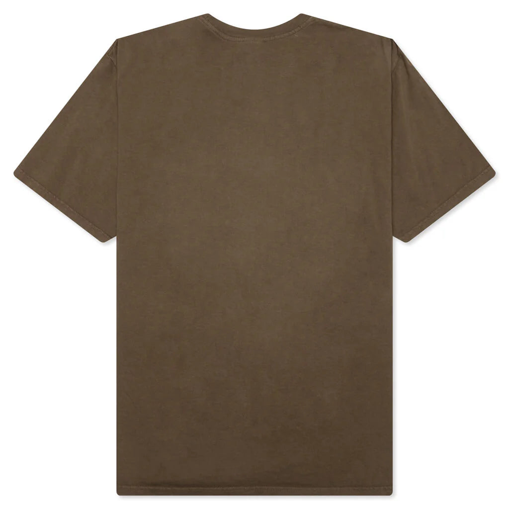 Venus Oval Pig Dyed Tee Brown