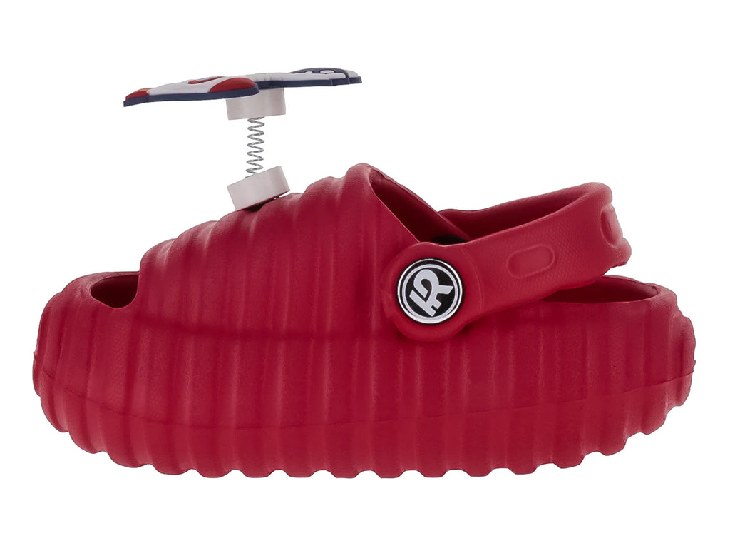 Sandalias Zuecos EVA MODA Rojo para Niño