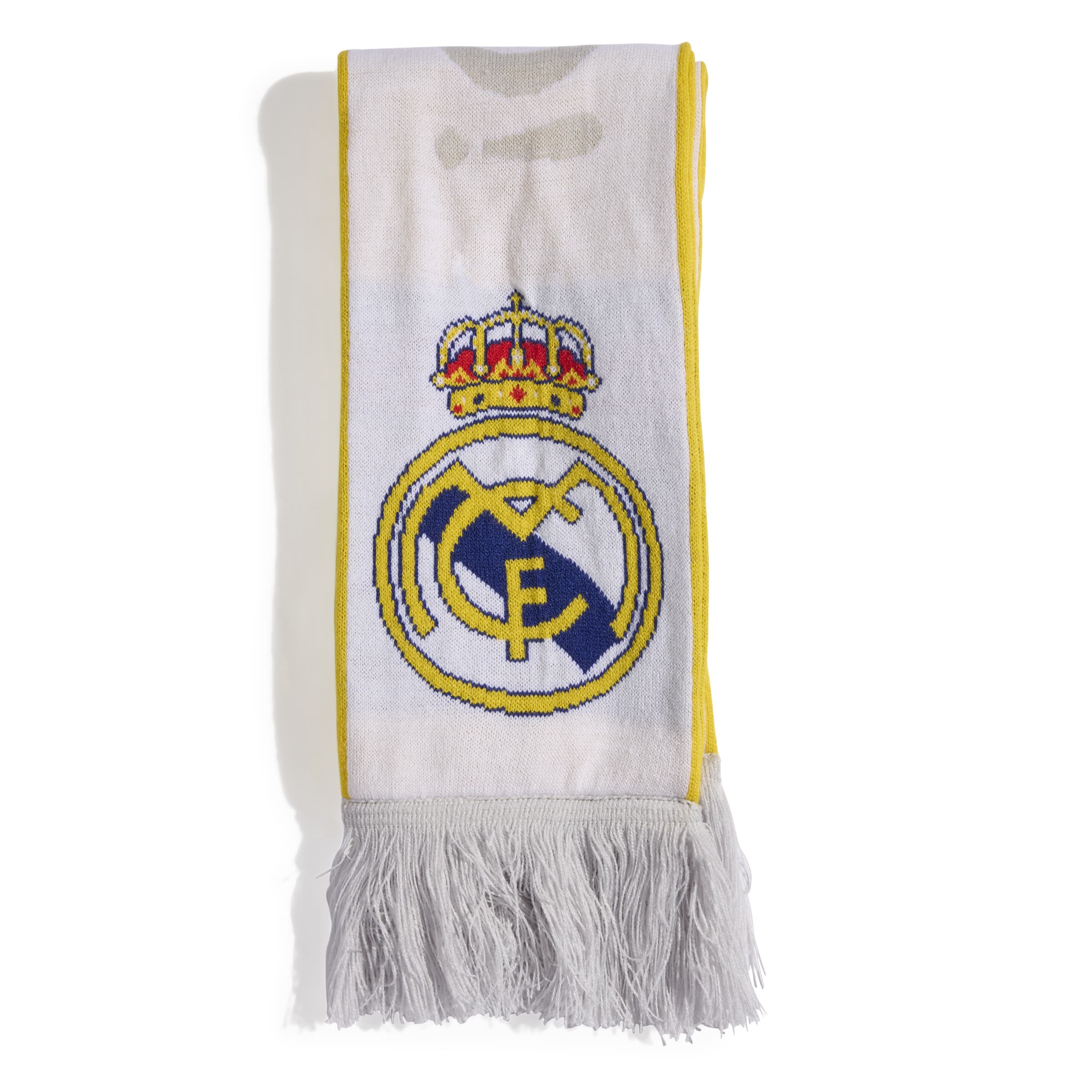 adidas Real Madrid Home Soccer Scarf White
