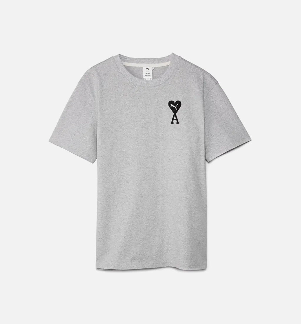 Ami Tee Mens T Shirt Grey
