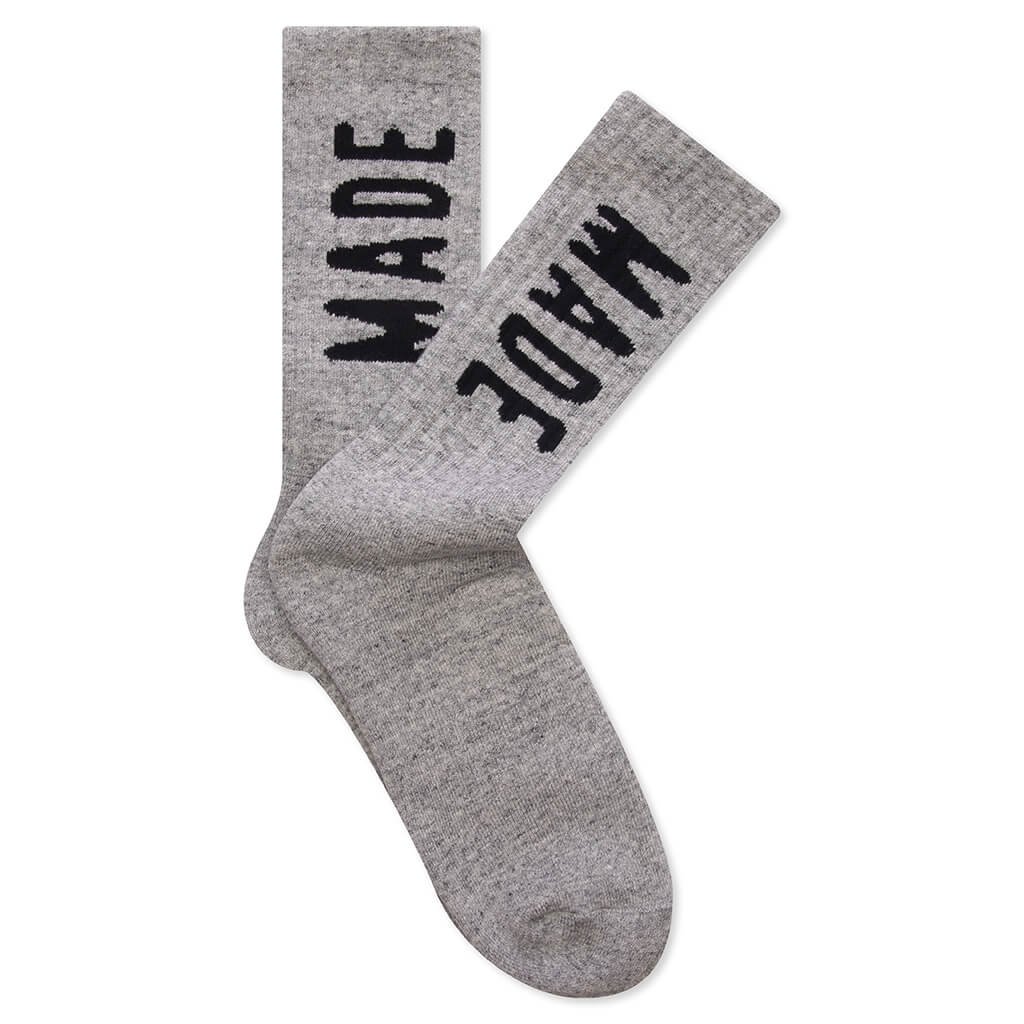 HM Logo Socks Gray