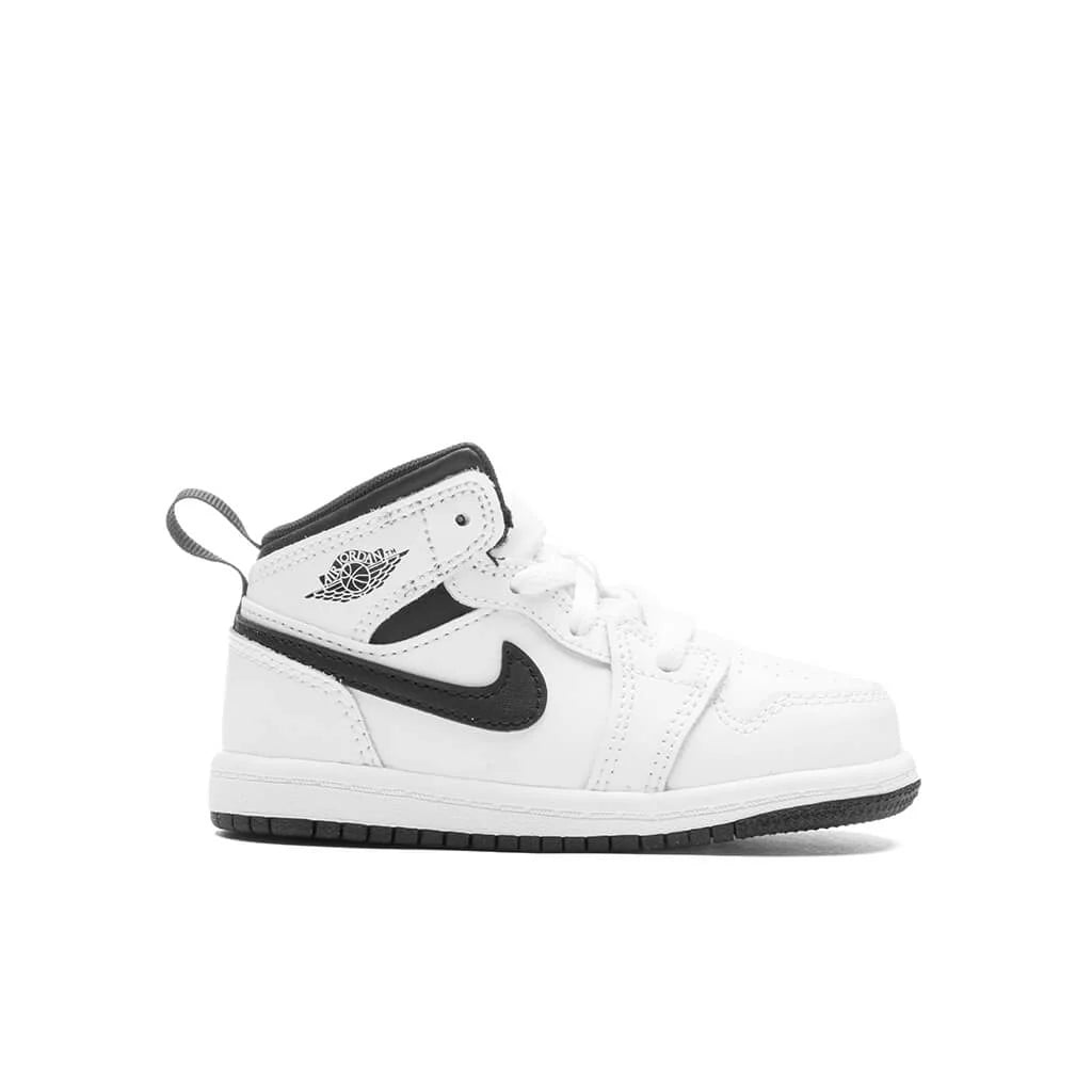 Jordan 1 Mid TD White Black