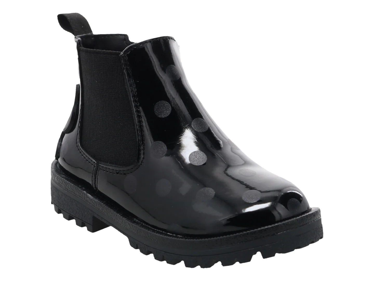 Botas Tropicana Charol Negro para Niña