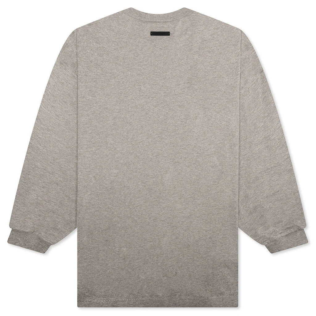 Jersey Long Sleeve Tee Heather Gray