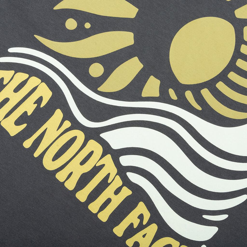 Sun Oversized S S Graphic Tee Anthracite Grey