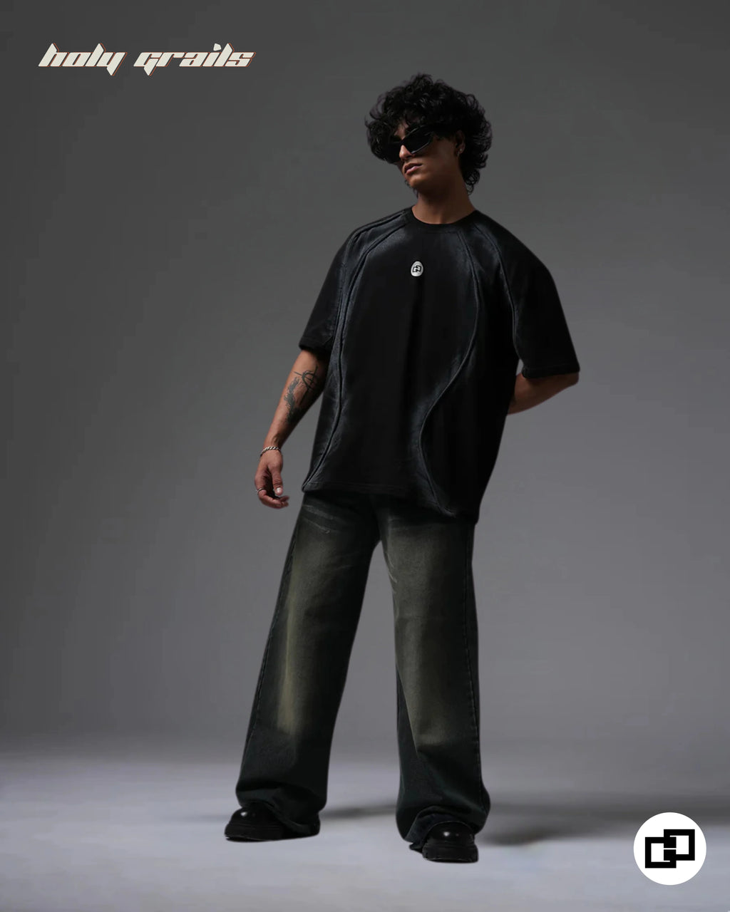 Divine Violence Oversize Tee HG x Grey Hound Clothing
