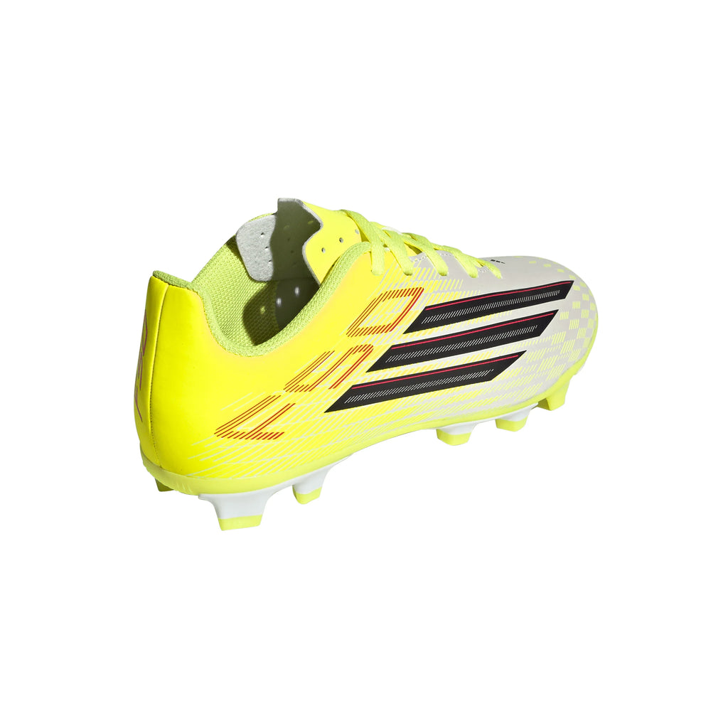 adidas F50 Club FG MG Firm Ground Multi Ground Youth Soccer Cleats Yellow Black Red