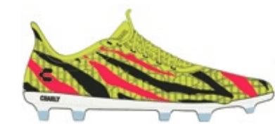 Charly Spektre 20 Select FG Firm Ground Soccer Cleats Lemon Black
